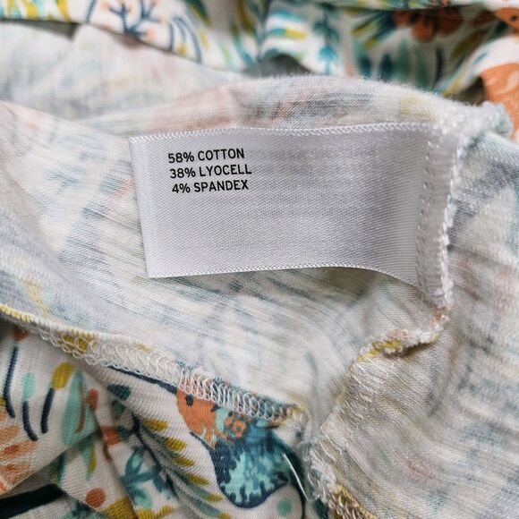 Duluth Trading Womens Dress Colorful Bird Knee Length XL - Picture 9 of 11